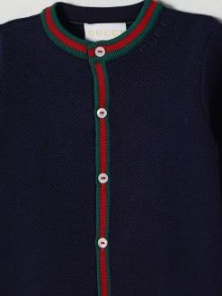 Tuta in cotone Web Gucci