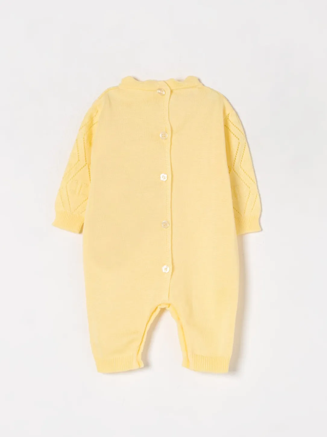 Tuta in maglia di cotone Elisabetta Franchi La Mia Bambina