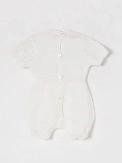 Tuta in maglia di cotone Elisabetta Franchi La Mia Bambina