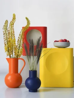 Vaso Strøm piccolo Raawii in ceramica