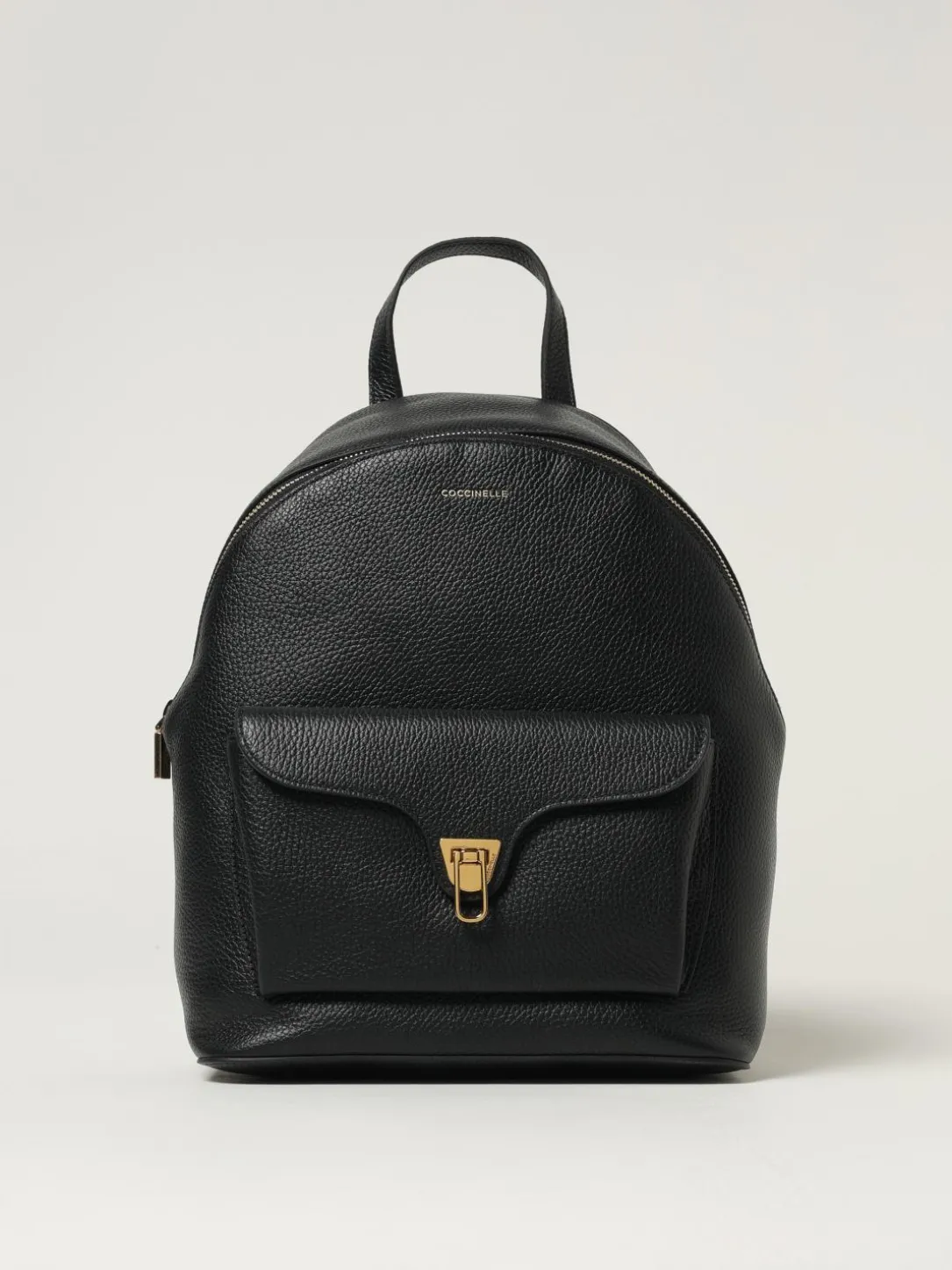 Zaino Beat Generation Coccinelle in pelle a grana