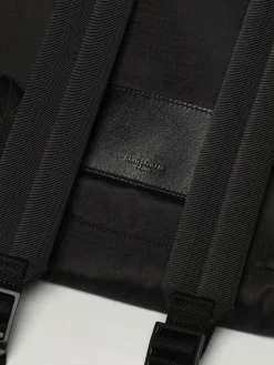 Zaino City Saint Laurent in nylon riciclato e pelle