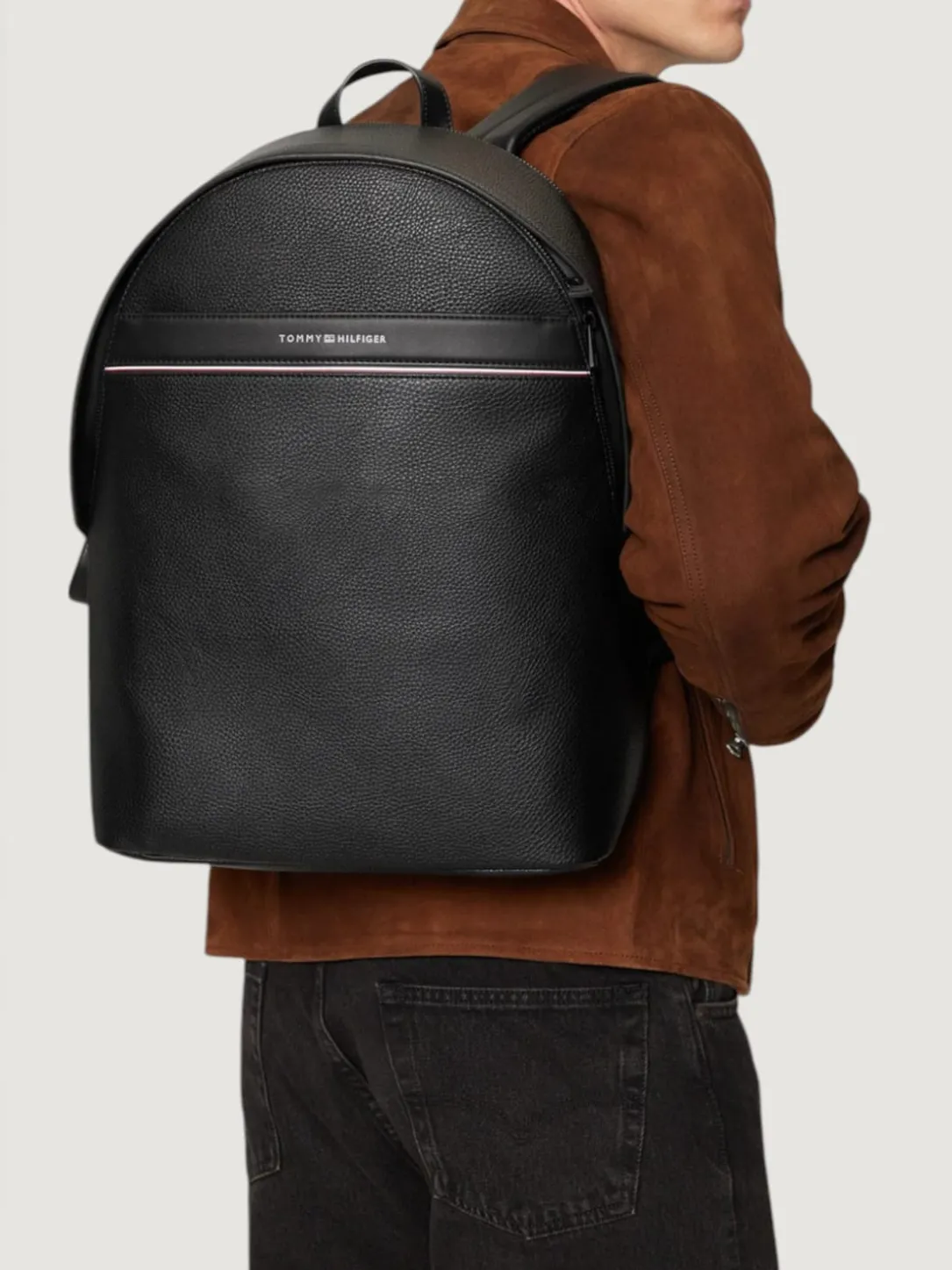 Zaino Corporate in pelle sintetica Tommy Hilfiger