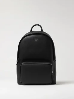 Zaino Emporio Armani in pelle rigenerata saffiano