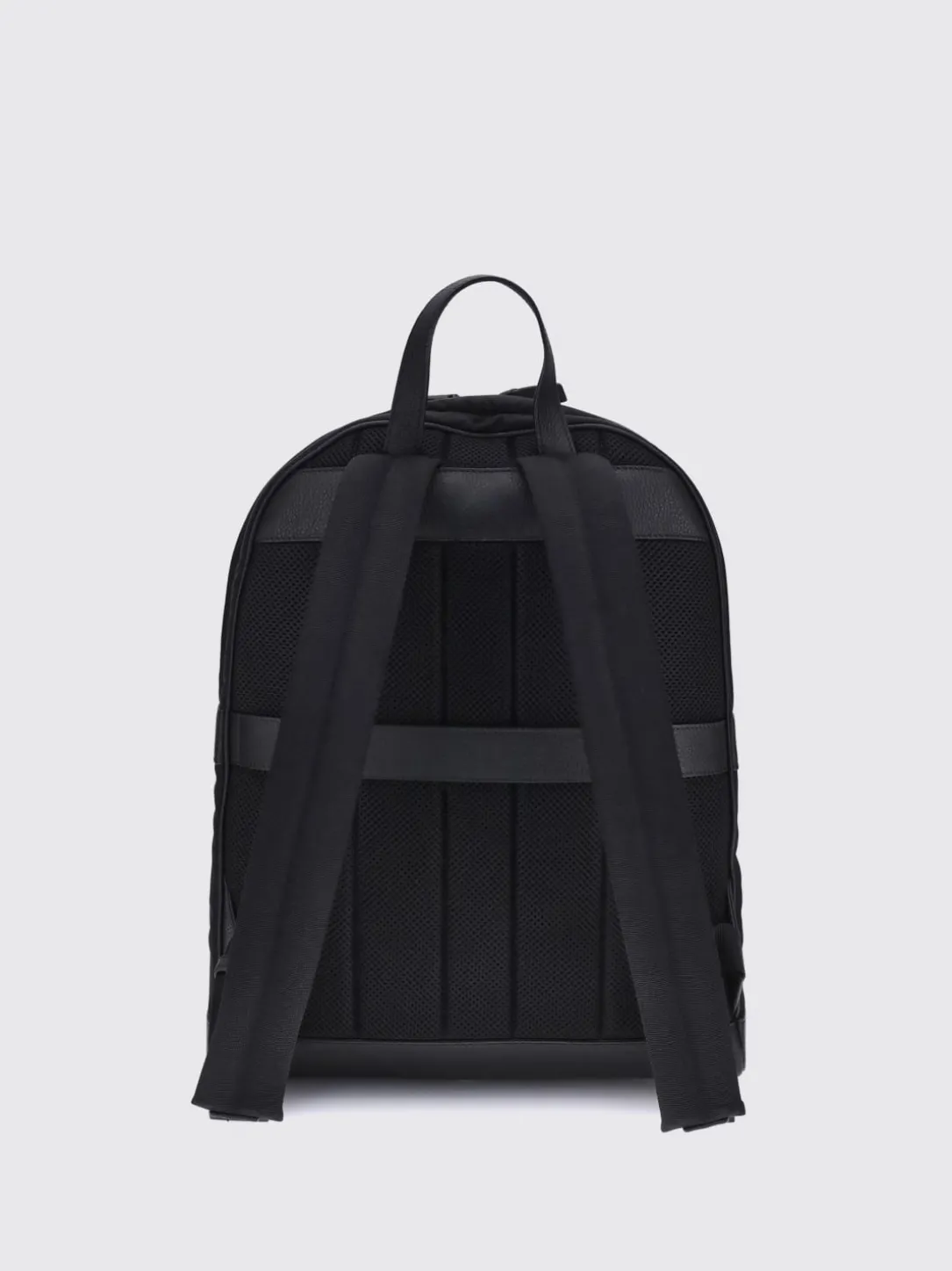 Zaino Gancini Ferragamo in pelle a grana e nylon