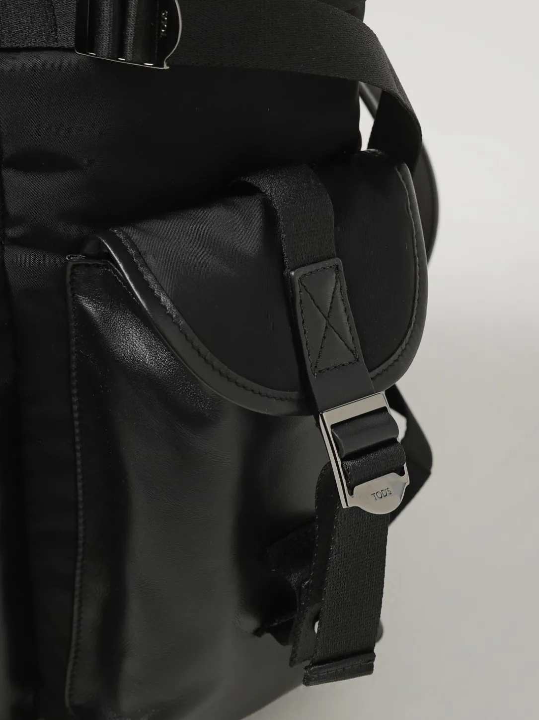 Zaino in nylon e pelle Tod's