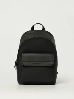 Zaino in pelle saffiano Emporio Armani