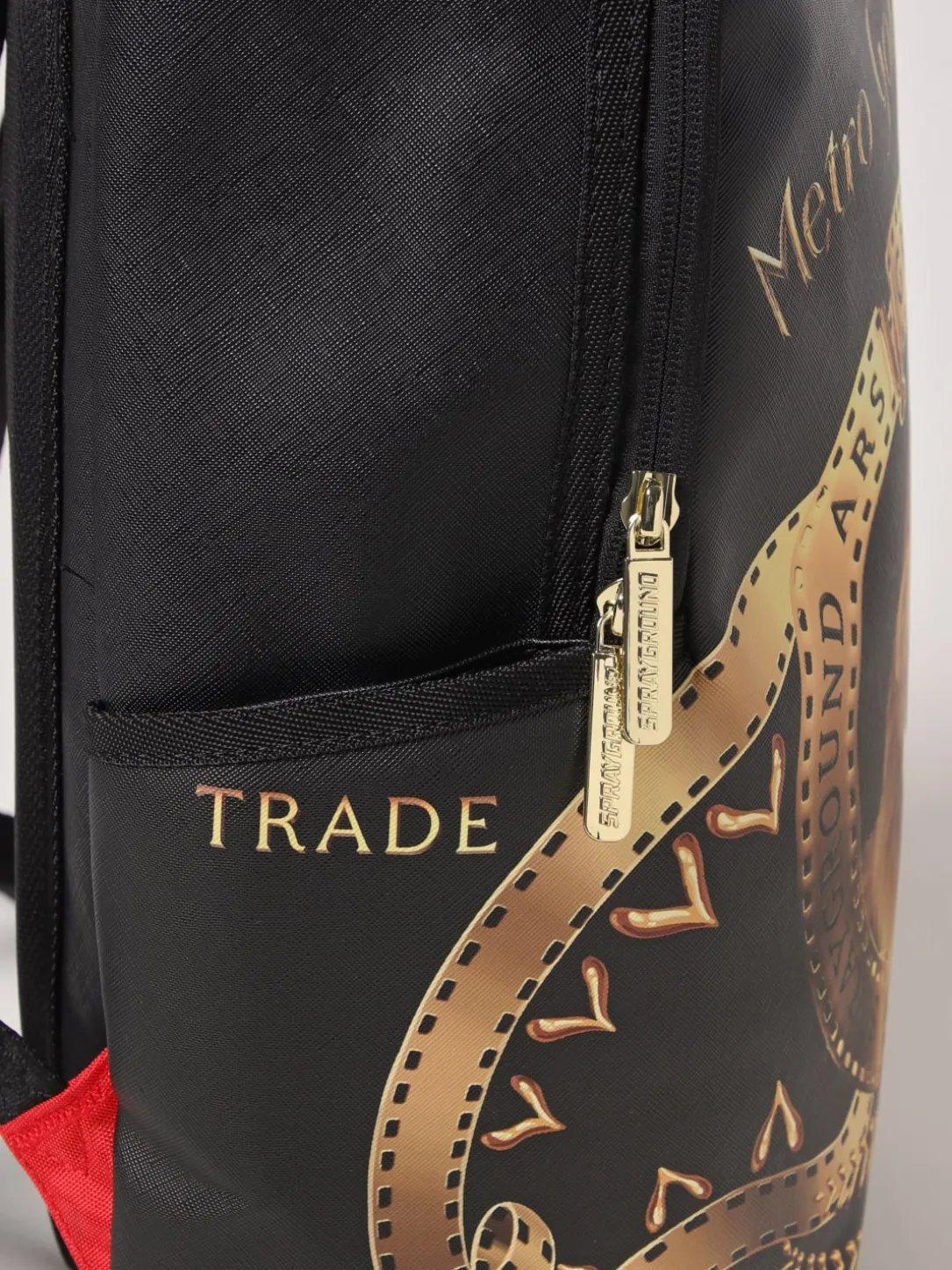 Zaino in pelle sintetica stampato Sprayground