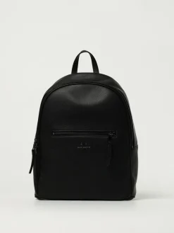 Zaino in pelle sintetica con logo Armani Exchange