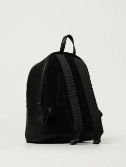Zaino in pelle sintetica con logo Armani Exchange
