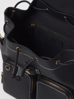 Zaino Love Birds Pinko in pelle bottalata