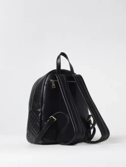 Zaino Love Moschino in pelle sintetica matelassè con borchie a cuore