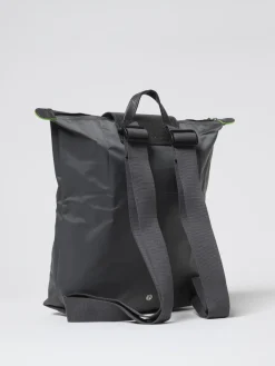 Zaino Medium Le Pliage Longchamp in nylon e pelle a grana