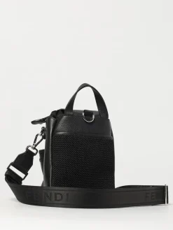 Zaino mini Strike Cher in pelle di vitello Fendi