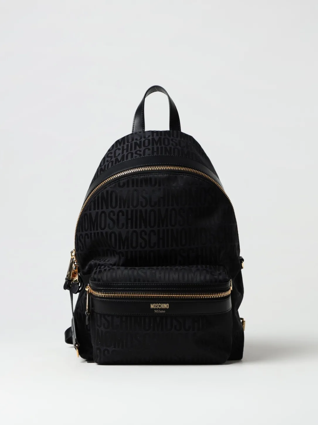 Zaino Moschino Couture in tessuto jacquard